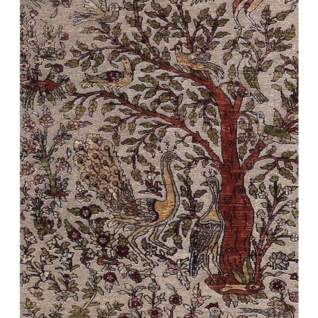 Tappeto in seta oro - Hereke